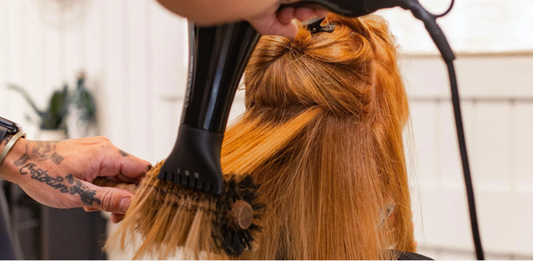 Blow-Drying Hair Straight Like a Pro