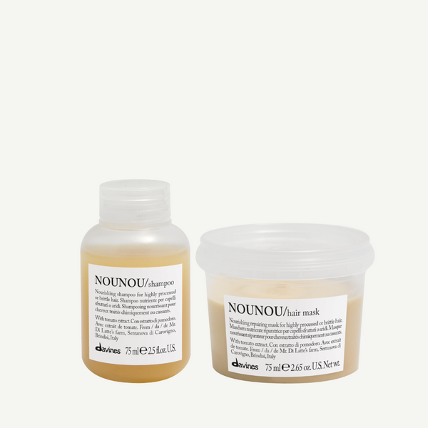 Davines NOUNOU Shampoo 75ml + Nounou Hair Mask 75ml