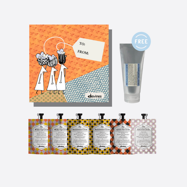 Davines The Circle Chronicles Instant Hair Mask (6pcs) | FREE SU Protective Cream 100ml