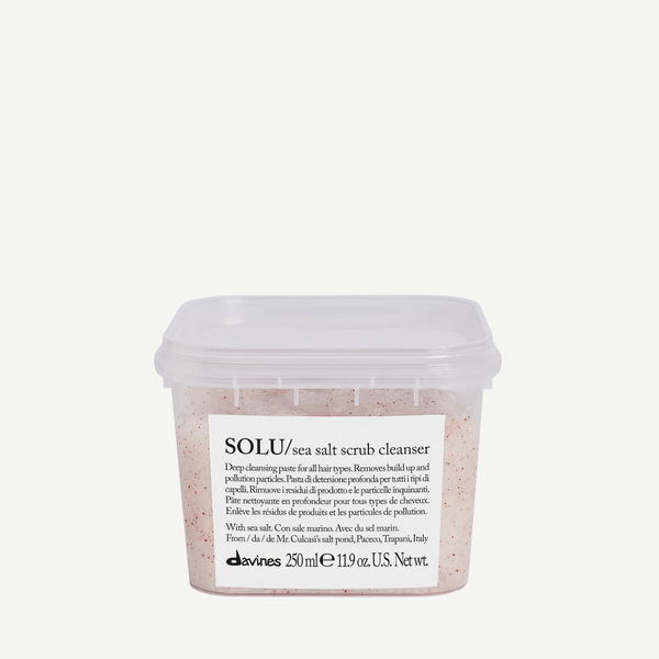 Davines SOLU Sea Salt Scrub Cleanser 250ml
