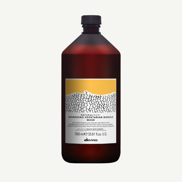 Davines NaturalTech NOURISHING Vegetarian Miracle Mask 1000ml | Extra Moisturizing Mask