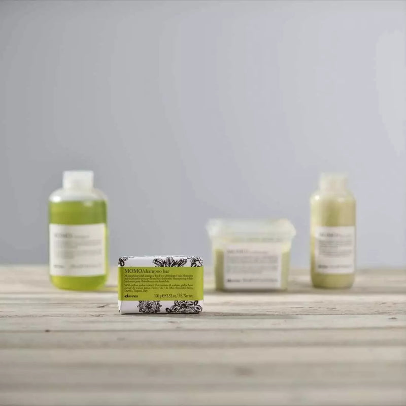 Davines MOMO Shampoo Bar with Case