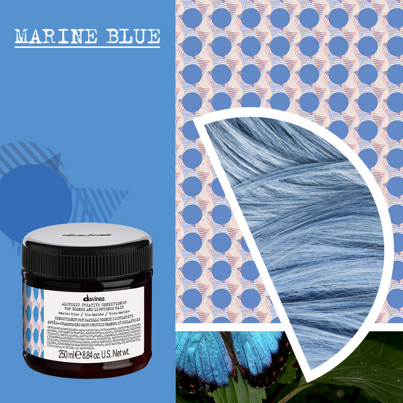 Davines ALCHEMIC CREATIVE Conditioner in MARINE BLUE 250ml