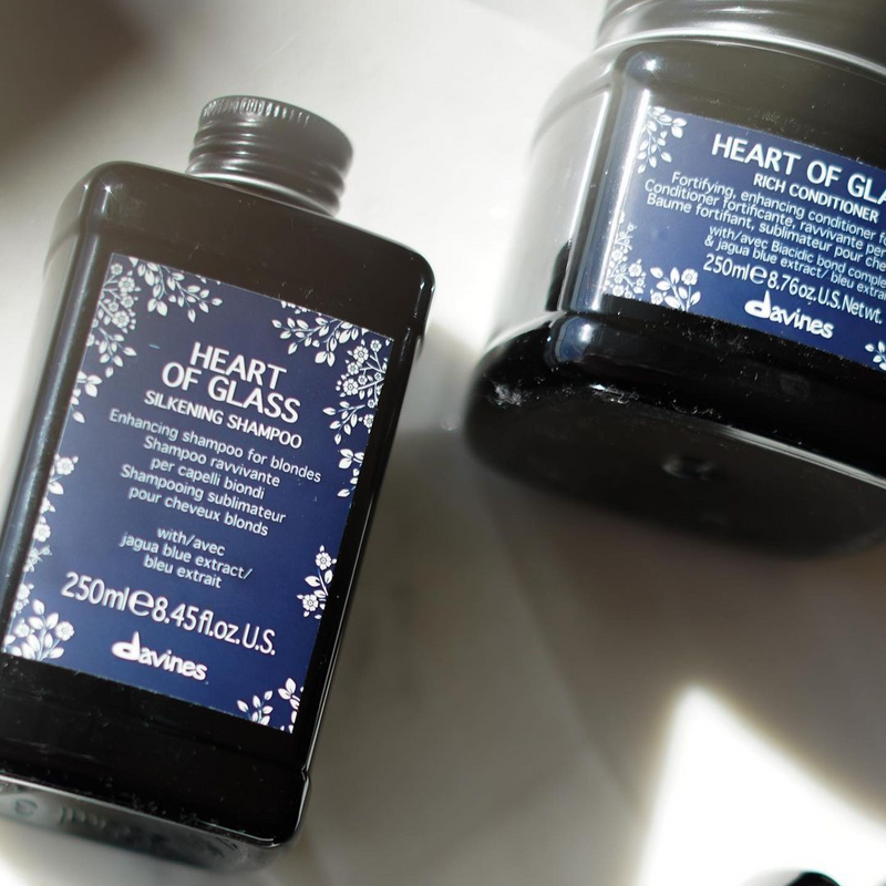Davines HEART OF GLASS Silkening Shampoo 250ml - DAVINES I SUSTAINABLE BEAUTY