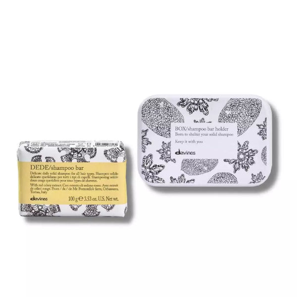 Davines DEDE Shampoo Bar with Case